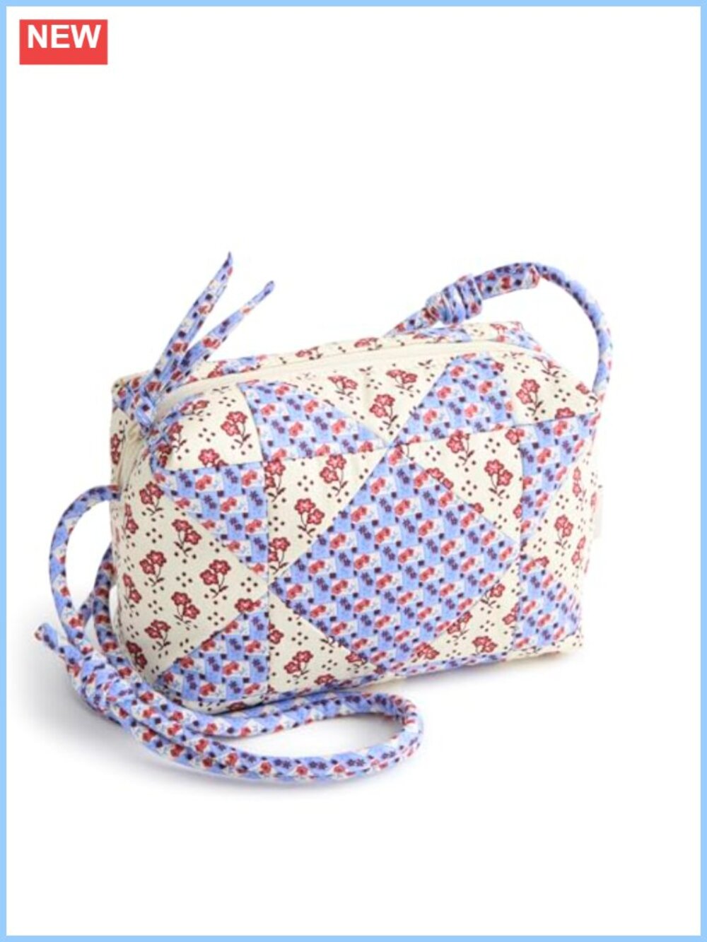 Vera Bradley Women's Premium Cotton Blake Crossbody Bag